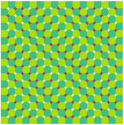 Rolig bild p illusion
