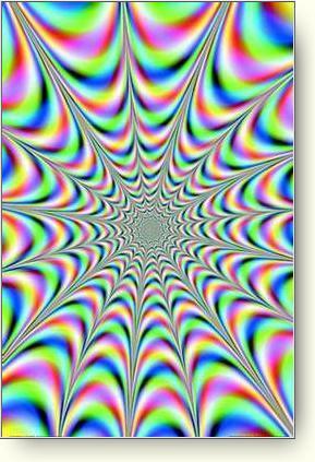Rolig bild p 
illusion
